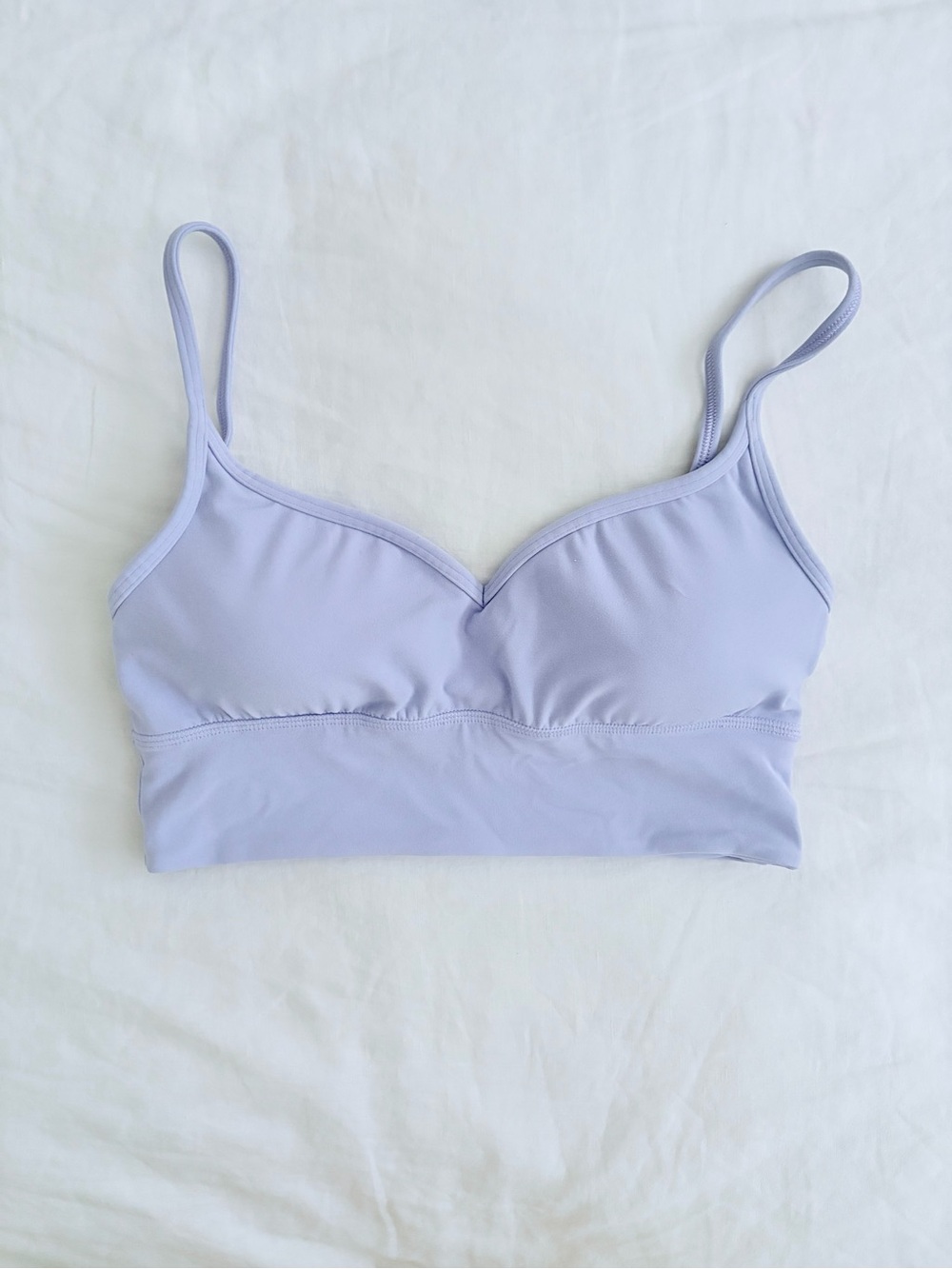 Lululemon Sweetheart Bra - Lilac Smoke Sz 8